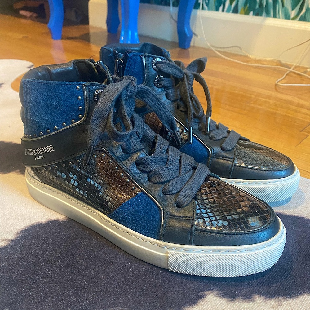 Zadig & Voltaire Zv1747 High Tone Sneakers